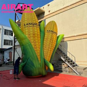 مصنع مخصص 6 أمتار إضاءة مزرعة ذرة قابلة للنفخ والأكثر مبيعًا كوز ذرة قابل للنفخ - Product Image 3
