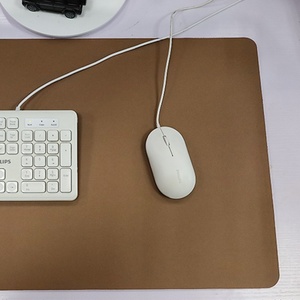 Customizable Non Slip Rubber Base <b>Desk</b> <b>Pad</b> Protector Non-Slip Waterproof PU Leather <b>Desk</b> Mat for Mouse Keyboard - Product Image 6