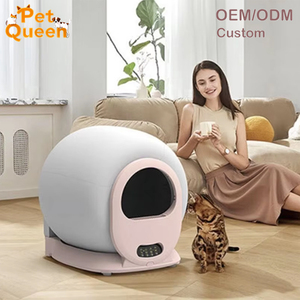 Vente chaude <span class=keywords><strong>Pas</strong></span> <span class=keywords><strong>Cher</strong></span> Personnalisable Autonettoyant Kitty <span class=keywords><strong>Litière</strong></span> Élimination Des Odeurs APP Contrôle Sûr Automatique Chat <span class=keywords><strong>Litière</strong></span> - Product Image 4
