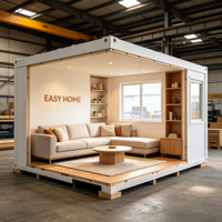 Maison conteneur préfabriquée en kit pour salon et chambre