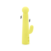 Wosilicone Pflanzlicher, beheizter G-Punkt- und Klitoris-Stimulationsstab-Vibrator mit konstanter Wärme, 12 Vibrationsmodi, IPX7 wasserdicht
