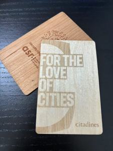 Carte de membre VIP en bois vert de haute qualité avec emballage et impression haut de gamme - Product Image 3