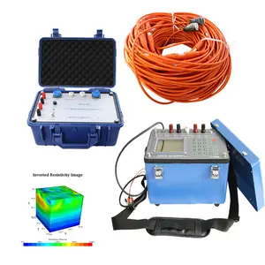 Çok kanallı direnç ölçer jeofizik elektrik dirençli tomografi ekipmanları yeraltı suyu dedektörü