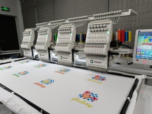 Máquina de bordado industrial, dispositivo con <span class=keywords><strong>4</strong></span> cabezales, modelo Galaxy <span class=keywords><strong>swf</strong></span>, venta directa de fábrica - Product Image 3