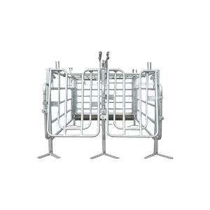Nouvelle Cage de Gestation HENGYIN HY-AFS Populaire et de Qualité pour l'Élevage Porcin, Conception à Porte Arrière, Matériau Galvanisé à Chaud, Certifiée CE/ISO - Product Image 4