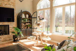 Großhandel Luxus Wolke Haustierbedarf Massivholz Kratzbaum Turm Holz Turm Katzenklettergerüst Kratzbaum - Product Image 4