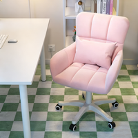 Chaise de bureau et d'ordinateur pour la maison, confortable pour le jeu et la coiffeuse, idéale pour les longues sessions assises