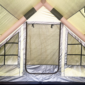 Carpa de Camping Militar Verde para Exteriores, 6.3M, de Una Sola Capa, para las Cuatro Estaciones, Gran Espacio, para Playa, Bosque y Uso en Exteriores - Product Image 4
