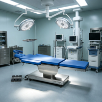 Table d'opération ophtalmique électrique Sunoro MEDICAL pour la chirurgie oculaire en salle d'opération blanche pour hôpital