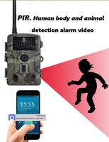 Caméra de sécurité intelligente TUYA 4G LTE avec carte SIM TUYA808 30MP 2K 30FPS pour la chasse en extérieur, la surveillance à distance et les activités sportives