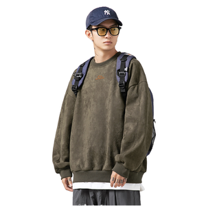 Acid Wash Vintage Pullover Hoodie Men Custom Distressed <b>Applique</b> <b>Patch</b> Embroidery 100% Cotton - Product Image 1