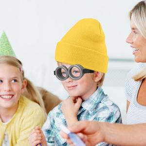 ชุดคอสเพลย์ Set-3D สำหรับคอสเพลย์ชุดคอสเพลย์พ่อขโมยหมวกกลมสีเหลืองสำหรับคอสเพลย์มินเนี่ยน - Product Image 3