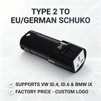 Adaptateur portable V2L Type 2 vers prise EU pour Audi Q4 e-tron, Mercedes EQA, EQB, MG, Kia, Hyundai – Déchargeur de charge pour véhicule en route