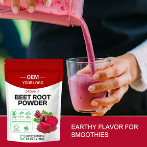 Bán buôn củ cải đường bột cung cấp số lượng lớn OEM nhãn hiệu riêng Hữu Cơ củ cải gốc nước trái cây bột Chất lượng cao thực phẩm thành phần - Product Image 6