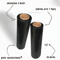 Film d'emballage plastique flexible LLDPE 500 mm 300 m, rouleau de film étirable pour palettes, pour l'emballage des produits agricoles, 3,5 kg par rouleau
