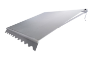 Auvent de balcon motorisé ou manuel rétractable, simple, avec bras pliable, pour protection solaire extérieure de terrasse