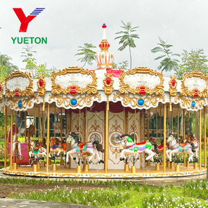 Manège à chevaux pour enfants, équipement d'attractions de fête foraine, manèges de parc d'attractions, manège pour enfants, carrousel à vendre - Product Image 1
