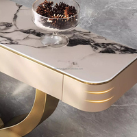 Table d'entrée en bois et métal de style moderne, dessus de couloir, meuble console décoratif pour la maison, hôtel, salon, élégant et contemporain