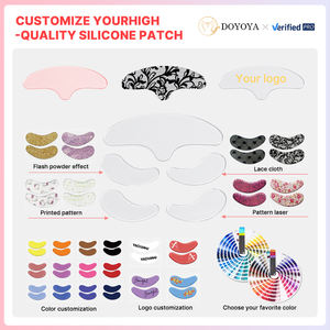 재사용 가능한 실리콘 주름 방지 패치 5종 세트, 눈가 이마 목 가슴 얼굴용 실리콘 주름 패치 - Product Image 2