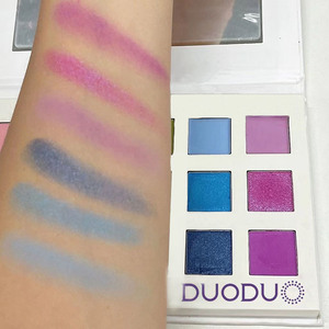 Duoduo Kosmetik Make Up Kustom 18 Warna <span class=keywords><strong>Eyeshadow</strong></span> Bubuk Halus - Product Image 6