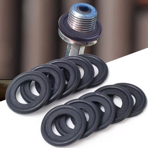 Oil Pan Drain <b>Plug</b> <b>Rubber</b> Gaskets M12 M14 30mm Outer Diameter 2mm Thickness For Buick Chevrolet Ford Vehicles - Product Image 5