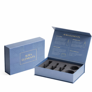 Boîte d'emballage cosmétique personnalisée OEM, boîte rigide en papier spécial pour solutions de soins esthétiques médicaux, fabricant avec vernis sélectif UV - Product Image 2