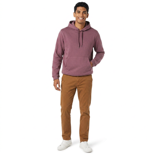 Nouveau sweat à capuche classique pour homme, 350 GSM, lourd, surdimensionné, 100% coton doux, avec logo personnalisé au meilleur prix - Product Image 1