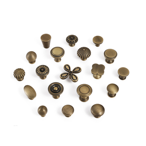 Cajón de lujo moderno, armario, latón satinado macizo, tiradores dorados, manija de puerta de armario de latón cepillado para Cocina - Product Image 3