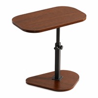 Table basse relevable en gros avec plateau MDF, mobile, 5 couleurs, structure en acier pour salon et chambre à coucher, livraison directe