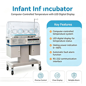 <span class=keywords><strong>Incubadora</strong></span> para Bebés con Temperatura Controlada por Computadora, Pantalla LED, <span class=keywords><strong>Incubadora</strong></span> Neonatal para el Cuidado del Bebé, para el Cuarto Pediátrico del Hospital - Product Image 3