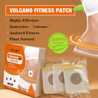 Patch de fitness volcanique OBM, brûle les graisses, stimule l'entraînement, sensation thermique super fraîche, extrait de plantes naturelles, longue durée 12H