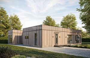 Maison préfabriquée, propriétés de location préfabriquées, complexe de villégiature de luxe, logement modulaire, kit de maison préfabriquée, maison à un étage - Product Image 6