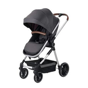 Poussette Buggy pour bébé à profil haut avec grand chariot en métal à 4 roues chariot extérieur pour enfants de 3 ans avantage de roue arrière pliée - Product Image 1