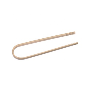 Karlniko 8cm ไม้ไผ่ขนาดเล็กที่ให้บริการที่คีบ<span class=keywords><strong>ขนมปัง</strong></span>เครื่องปิ้งขนมปัง - Product Image 1
