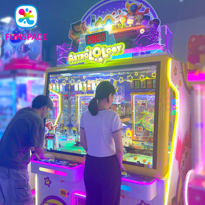 Funspace Indoor Arcade Redemption Tickets Máquina <span class=keywords><strong>de</strong></span> juego Premio <span class=keywords><strong>de</strong></span> regalo que funciona con monedas 2 Palyers Bead Pushing Game Machine - Product Image 5