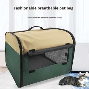 Tente pour animaux de compagnie LovitWear, portable, pliable, écologique, en polyester, tendance, pour l'hiver, maison pour chien, fermeture éclair, respirante, <span class=keywords><strong>sac</strong></span> <span class=keywords><strong>à</strong></span> <span class=keywords><strong>dos</strong></span> - Product Image 3