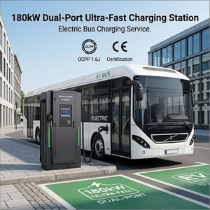 สถานีชาร์จเร็วกระแสตรงแบบ Heavy-Duty 240kW พร้อมหัวชาร์จ 4 หัว 250A กระแสสูง 380V กำลังไฟคงที่ สำหรับการชาร์จเร็วสาธารณะ - Product Image 3