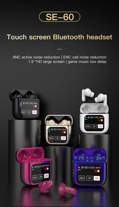 Hot TWS Tai nghe Earbuds với màn hình cảm ứng thông minh trường hợp enc mic rõ ràng cuộc gọi equalizer cho Iphone <span class=keywords><strong>Android</strong></span>, smartbuds <span class=keywords><strong>Bluetooth</strong></span> - Product Image 6