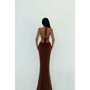 Ensemble de costume marron Bianqa pour femmes - Product Image 1