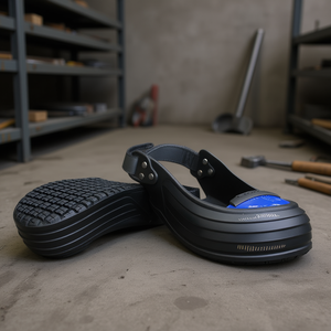 Couvre-chaussures de sécurité à sangle réglable, couvre-chaussures en alliage de titane à bout en acier pour hommes et femmes, taille S M XL - Product Image 2