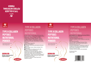 Siqiang Marke Typ II Kollagen peptide Nahrungs ergänzungs mittel für Erwachsene Verbesserte Knochen dichte 120g für Sporte rnährung - Product Image 5