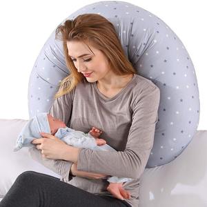 Hamile dinlenme yastığı baskılı ergonomik tasarım emzirme yastık yenidoğan bebek çok fonksiyonlu annelik gebelik yastığı - Product Image 6