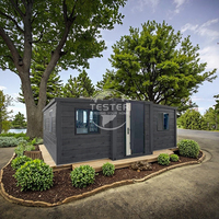 Maisons modulaires de luxe personnalisables de 20 et 40 pieds, kit de maison préfabriquée à 3 chambres, maisons conteneurs en acier, bureau, centre commercial