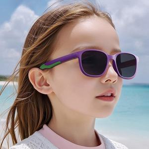 子供用サングラスTendencia 2025ファッションギフトフレキシブルライトTR90スクエア偏光 - Product Image 4