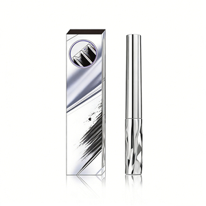 Mascara professionnel waterproof pour cils bouclés, épais <span class=keywords><strong>et</strong></span> allongés, effet halo longue durée 24h, noir, sans décoloration - Product Image 4