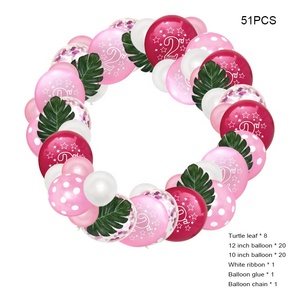 Set di ghirlande ad arco di palloncini di <span class=keywords><strong>compleanno</strong></span> 1th Set di catene di palloncini di seconda corona per Baby Shower - Product Image 5