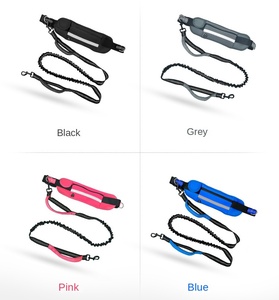 Laisse de <span class=keywords><strong>chien</strong></span> réfléchissante mains libres pour la marche et la course, laisse de <span class=keywords><strong>chien</strong></span> à glissière avec poche zippée, laisse de <span class=keywords><strong>chien</strong></span> pour la marche et la course - Product Image 6