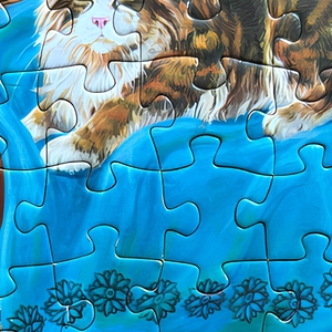 Puzzle en papier sur le thème <span class=keywords><strong>de</strong></span> Noël, Père Noël, bonhomme <span class=keywords><strong>de</strong></span> neige, décoration <span class=keywords><strong>de</strong></span> Noël, puzzle OEM ODM personnalisé, puzzle familial <span class=keywords><strong>pour</strong></span> adultes - Product Image 3
