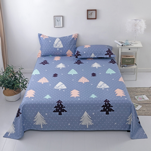 Wholesale 100% Cotton <strong>Bed</strong> <strong>Sheets</strong> Set Good Quality <strong>Floral</strong> Pattern Flat <strong>Sheet</strong> Hot Sale for Home Textile Use in Living Room - Product Image 3