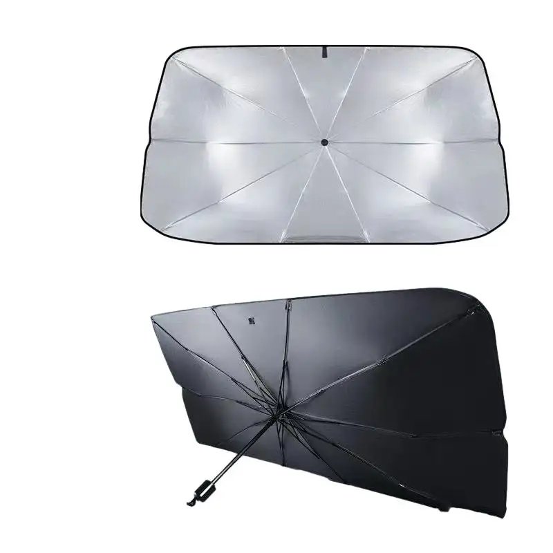 Auto-Interieur Accessoires Zonnescherm Paraplu Opvouwbare Voorruit Draagbare Auto Met Front Blokkerende Afscherming Zonnebrandcrème